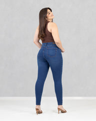 JEANS PLUS SIZE SKINNY HIGH RISE