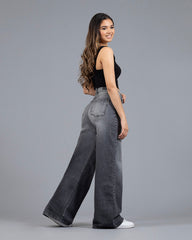 JEANS SUPER WIDE LEG TIRO SUPER ALTO JEANS SUPER WIDE LEG TIRO SUPER ALTO