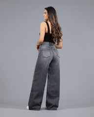 JEANS SUPER WIDE LEG TIRO SUPER ALTO JEANS SUPER WIDE LEG TIRO SUPER ALTO