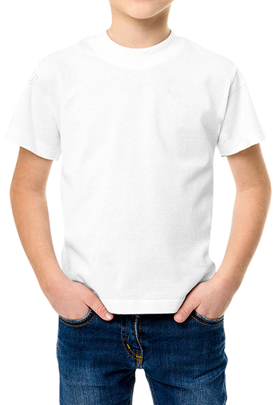 Remera Blanca Cuello Redondo Cuello Redondo Remeras Blancas De