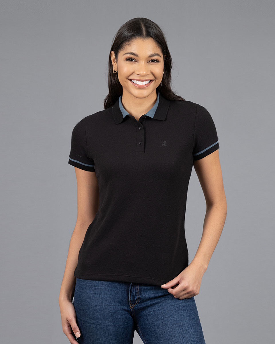 Tipo Polo Playeras Pepe Para Mujer Ripley POLO MUJER PEPE JEANS