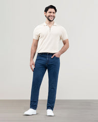 JEANS HOMBRE PLUS SIZE SEMI AJUSTADO