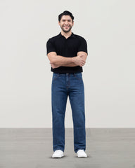 JEANS HOMBRE  PLUS SEMI AJUSTADO