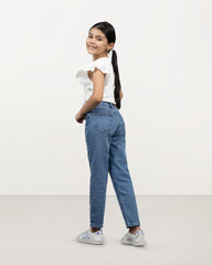MOM JEANS NIÑA