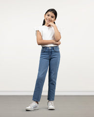 MOM JEANS NIÑA