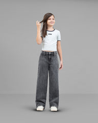 JEANS NIÑA WIDE LEG