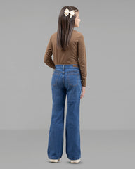 JEANS JUVENIL BOOT CUT MEDIUM RISE