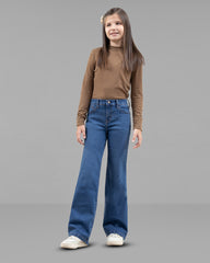 JEANS JUVENIL BOOT CUT MEDIUM RISE