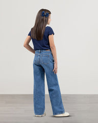JEANS JUVENIL NIÑA WIDE LEG