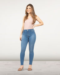 JEANS TIRO ALTO SKINNY