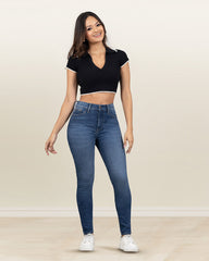 JEANS TIRO ALTO SKINNY
