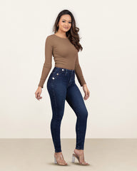 JEANS TIRO ALTO SKINNY