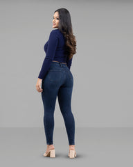 JEANS TIRO ALTO SKINNY