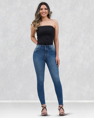 JEANS TIRO ALTO SKINNY