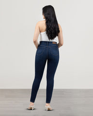 JEANS SKINNY TIRO ALTO