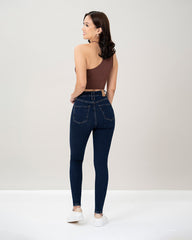 JEAN TIRO SUPER ALTO SKINNY