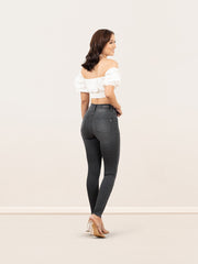 JEAN TIRO SUPER ALTO SKINNY