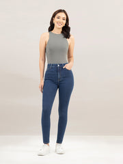 JEAN TIRO SUPER ALTO SKINNY