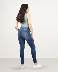 JEAN TIRO SUPER ALTO SKINNY