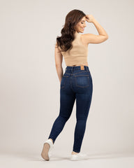 JEANS TIRO SUPER ALTO SKINNY