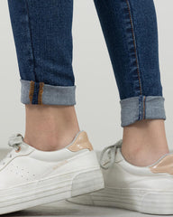JEANS TIRO SUPER ALTO SKINNY