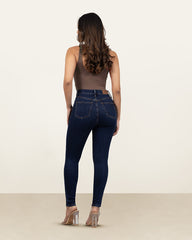 JEANS TIRO SUPER ALTO SKINNY