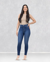 JEANS TIRO SUPER ALTO SKINNY