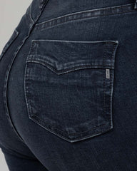 JEANS TIRO SUPER ALTO SKINNY