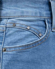 JEANS SKINNY TIRO SUPER ALTO