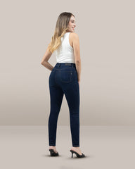 JEANS SKINNY TIRO SUPER ALTO