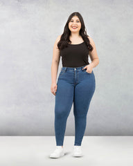JEAN PLUS SIZE SKINNY HIGH RISE