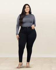JEAN PLUS SIZE SKINNY HIGH RISE