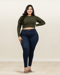 JEAN PLUS SIZE SKINNY HIGH RISE