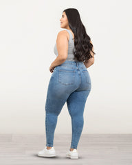 JEAN PLUS SIZE SKINNY HIGH RISE