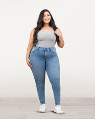 JEAN PLUS SIZE SKINNY HIGH RISE