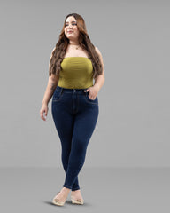 JEAN PLUS SIZE SKINNY HIGH RISE