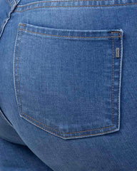 JEAN PLUS SIZE SKINNY TIRO ALTO