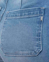 JEANS MUJER CROP WIDE LEG SUPER HIGH RISE
