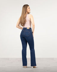 JEANS MUJER BOOT CUT SUPER HIGH RISE