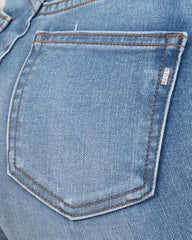 JEANS MUJER BOOT CUT SUPER HIGH RISE