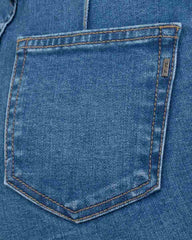 JEANS MUJER BOOT CUT SUPER HIGH RISE