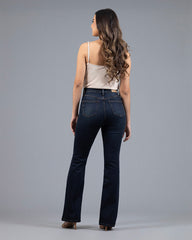 JEANS MUJER BOOT CUT SUPER HIGH RISE