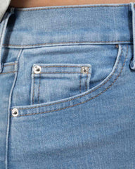 JEANS MUJER BOOT CUT SUPER HIGH RISE