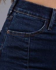 JEANS MUJER BOOT CUT SUPER HIGH RISE