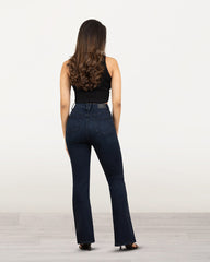 JEANS MUJER BOOT CUT SUPER HIGH RISE
