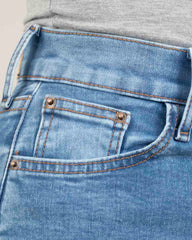 JEANS MUJER BOOT CUT SUPER HIGH RISE