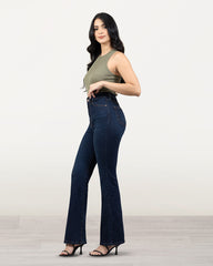 JEANS MUJER BOOT CUT SUPER HIGH RISE