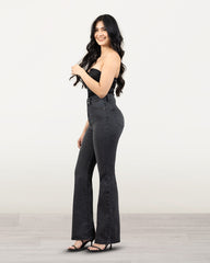 JEANS MUJER BOOT CUT SUPER HIGH RISE