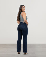 JEANS MUJER BOOTCUT TIRO SUPER ALTO