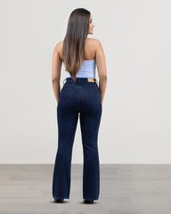 JEANS MUJER BOOT CUT SUPER HIGH RISE